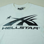 Hellstar Sports Core Gel Logo T-Shirt White/Black