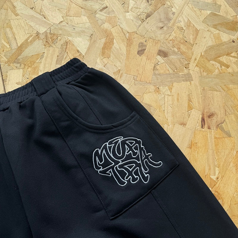 Mertra BIGSTEP JOGGERS - Black/Grey