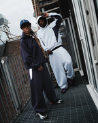 Mertra BIGSTEP HOOD - Grey/Black