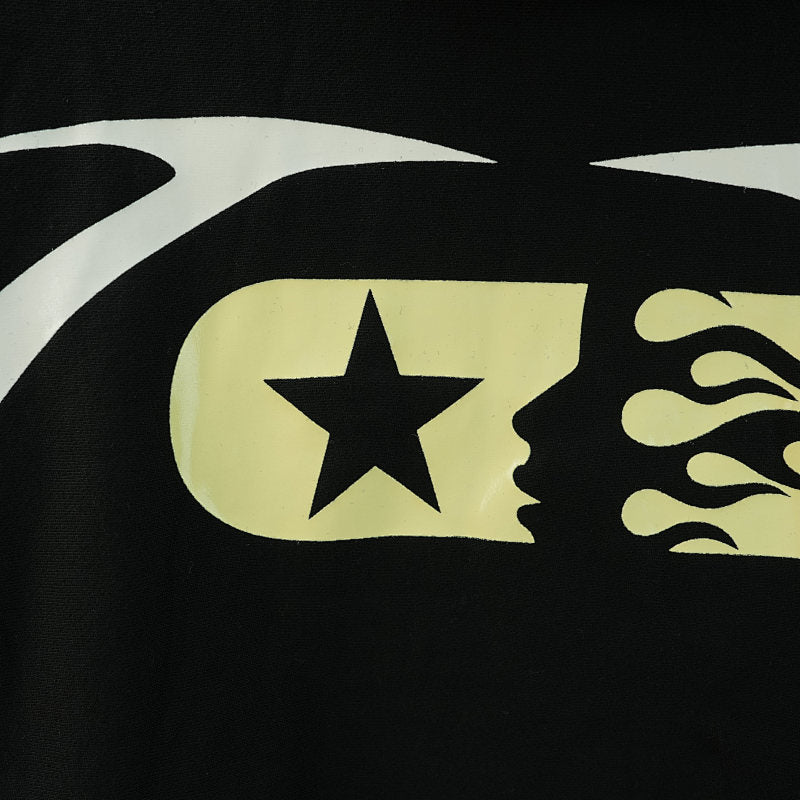 Hellstar Sports Hoodie. Jet Black