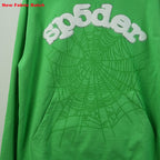 Sp5Der Web Hoodie Green
