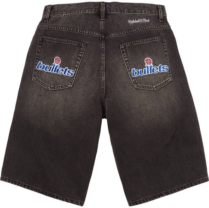 Supreme Washington Bullets Denim Shorts