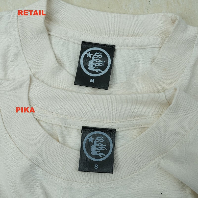 Hellstar Yoga T-Shirt Cream
