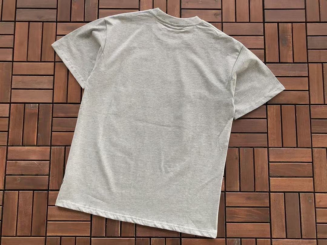 Grey Pink Graphic Patta T-Shirt