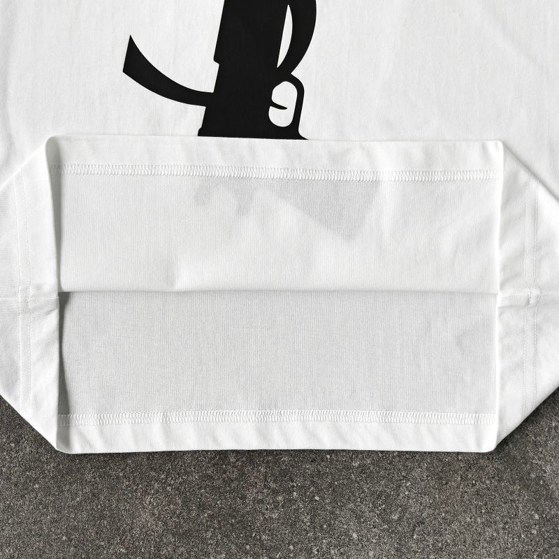 Unknown Brand Grey Sweatpants - Dragon/Flag Emblem