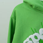 Sp5Der Web Hoodie Slime Green