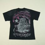 Hellstar The Future T-Shirt Black/Pink