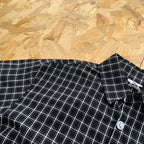 Mertra Plaid Shirt - Black