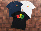 Multicolor Cube Logo Stussy T-Shirt
