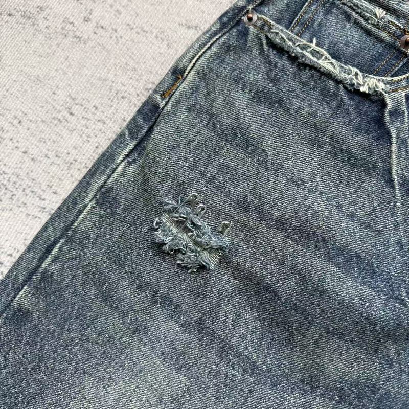 Unknown Brand Blue/Grey Washed Denim