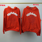Sp5Der Websuit Hoodie Orange