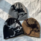 Palace Camo Knit Beanie Three Colorways