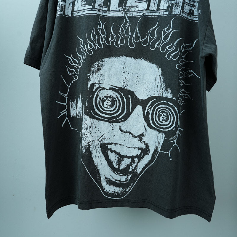 Hellstar Studios Rage Short Sleeve Tee Shirt Black