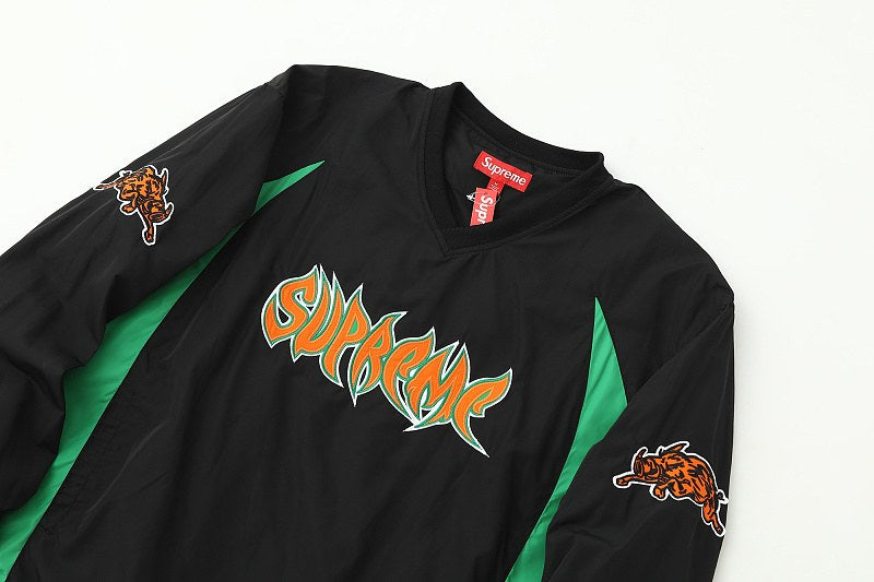 Supreme Number 8 Long-Sleeve Football Jersey