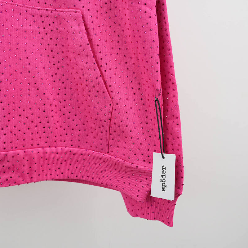 Sp5Der Vvs Hoodie Pink