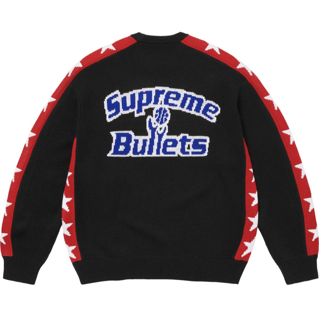 Supreme Washington Bullets Knit Sweater