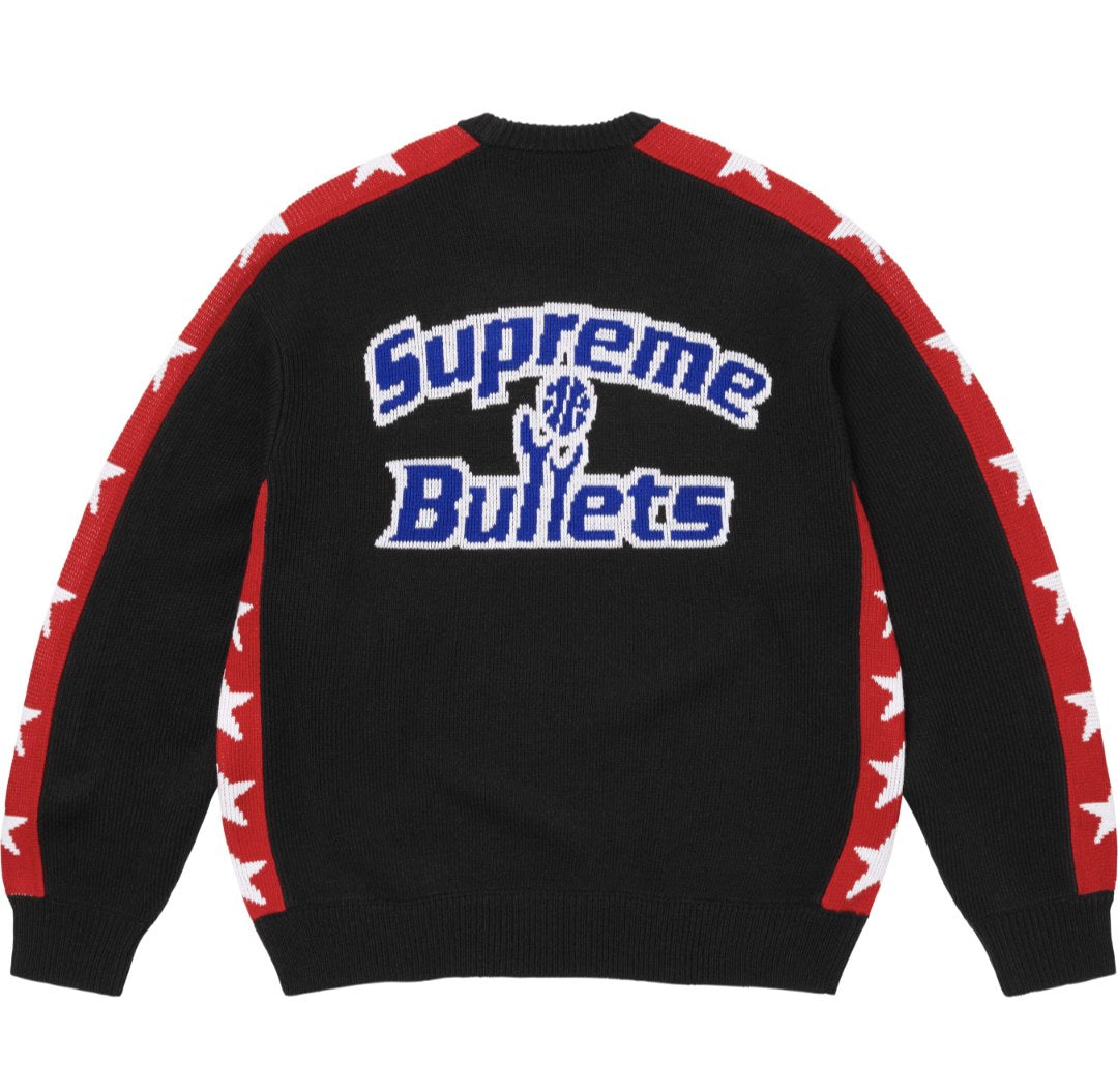 Supreme Washington Bullets Knit Sweater