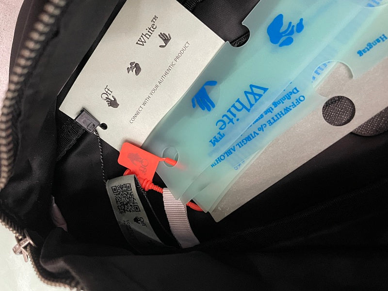 Off-White Crossbody Bag - Black/Yellow