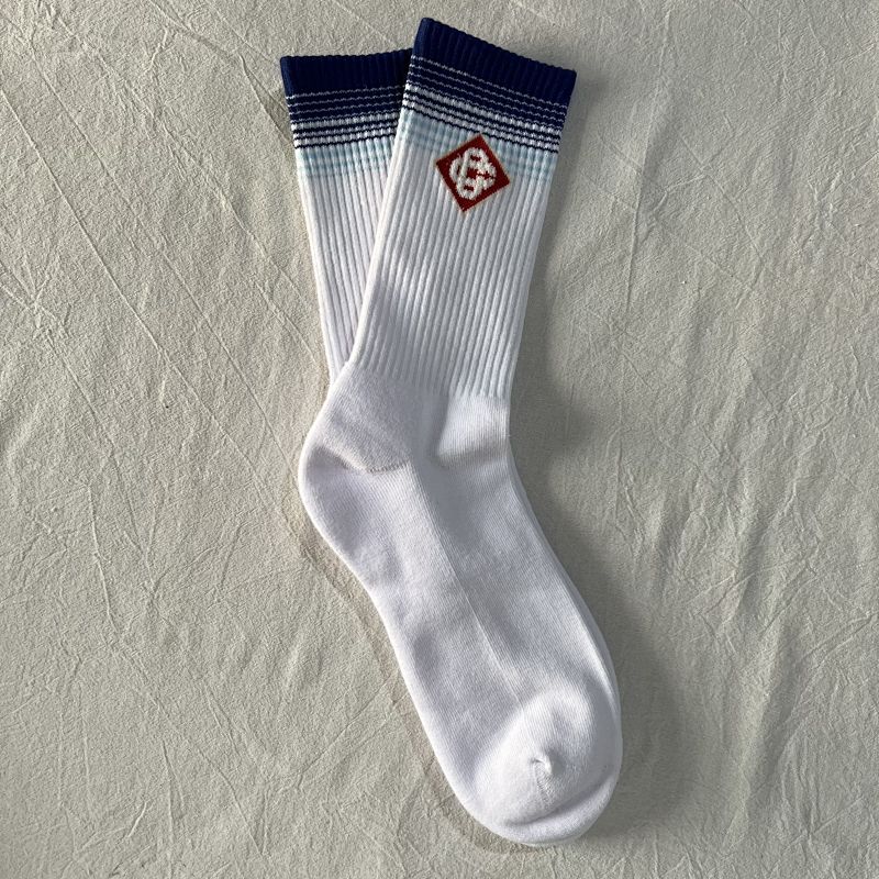 Crew Socks with Diamond Logo Patch