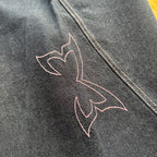 Mertra Reverse Bigstep Denim - Indigo/Pink
