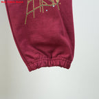 Sp5Der Logo Sweatpant Maroon