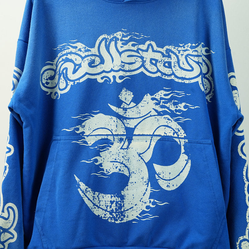 Hellstar Blue Yoga Hoodie