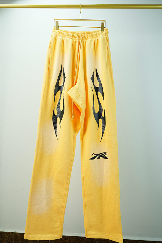 Hellstar Sports Sweatpants Yellow