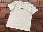 White Multicolor Logo Givenchy T-Shirt