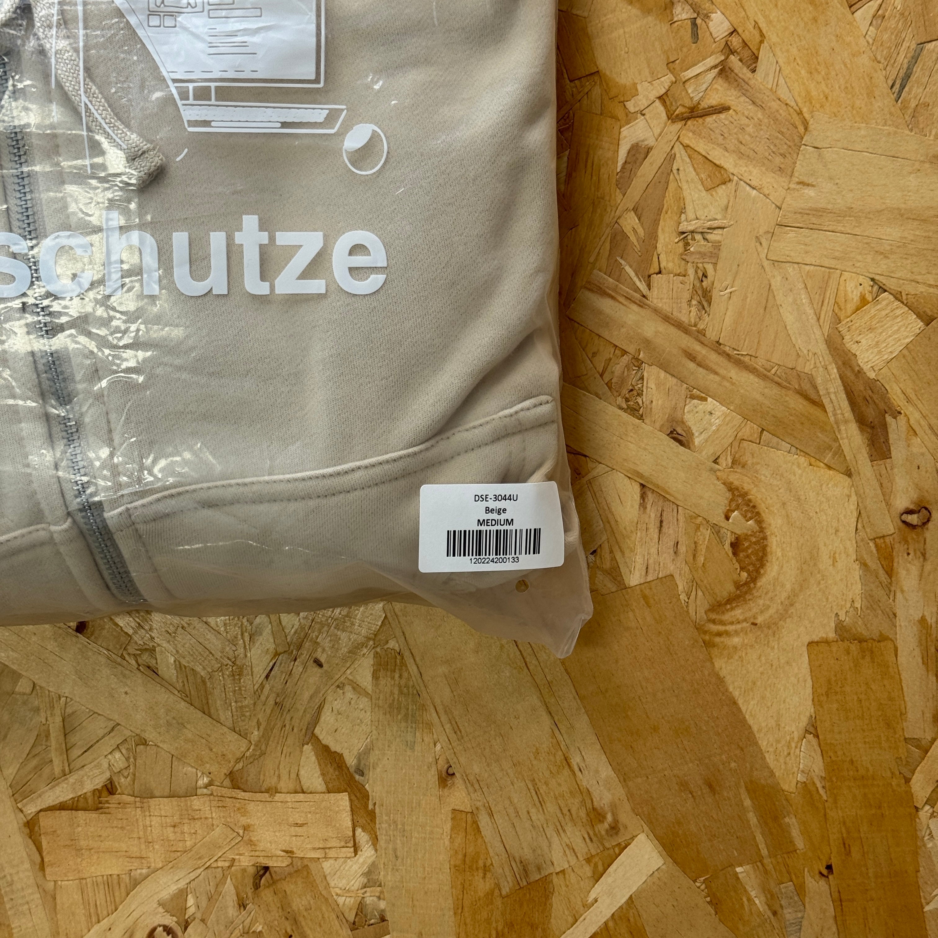 Derschutze Western Zip Up - Beige