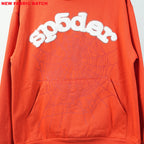 Sp5Der Websuit Hoodie Orange