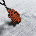 Keychains/Bag Charms - Orange/Black