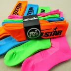 Hellstar Logo Socks （4 Pack） Neon