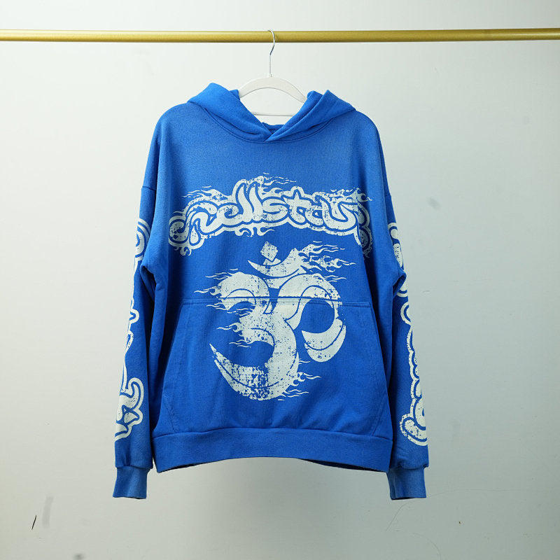 Hellstar Blue Yoga Hoodie