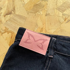 Mertra Reverse Bigstep Denim - Indigo/Pink