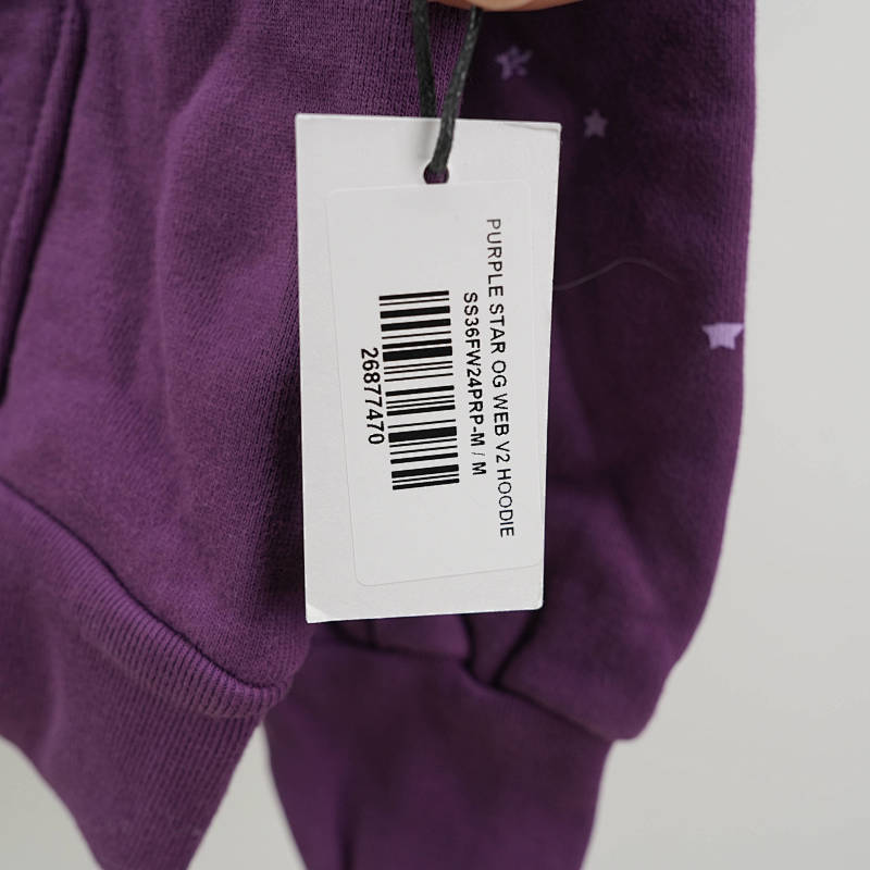 Sp5Der Star Og Web V2 Hoodie Purple