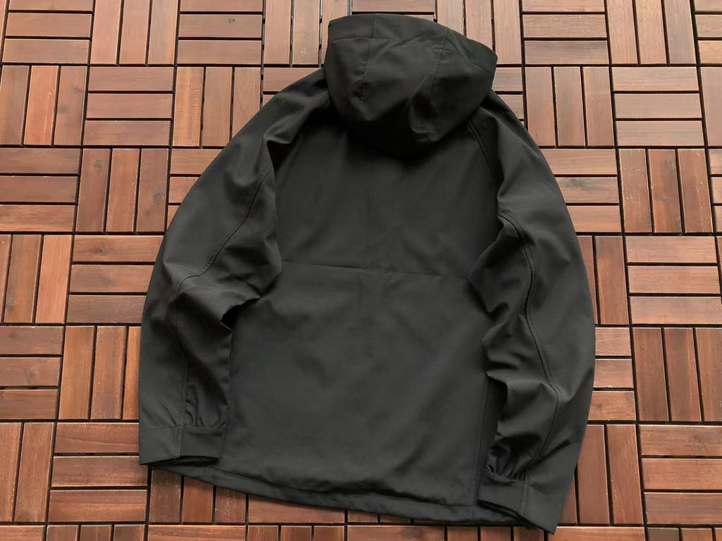Arc'teryx Black White Mint Hooded Jacket