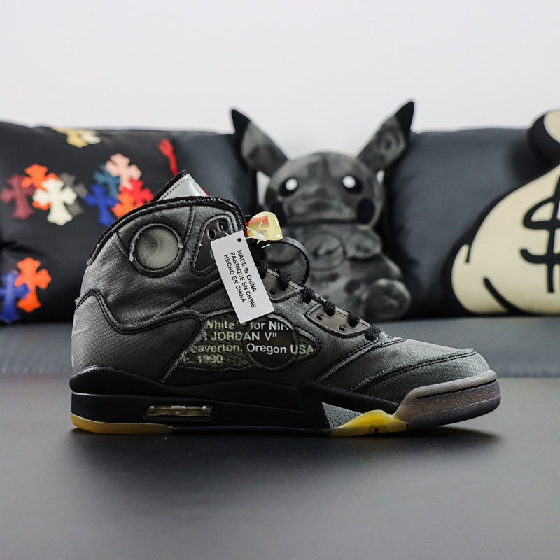 Air Jordan 5 Retro x Off-White Black