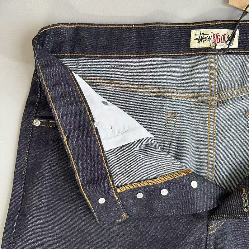 Stussy Denim Shorts - Wash Water Black Label