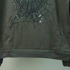 Sp5der Wait Web Hoodie Slate Grey