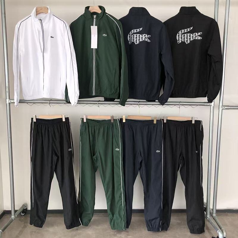 Lacoste Crocodile Back Graphic Tracksuit Set