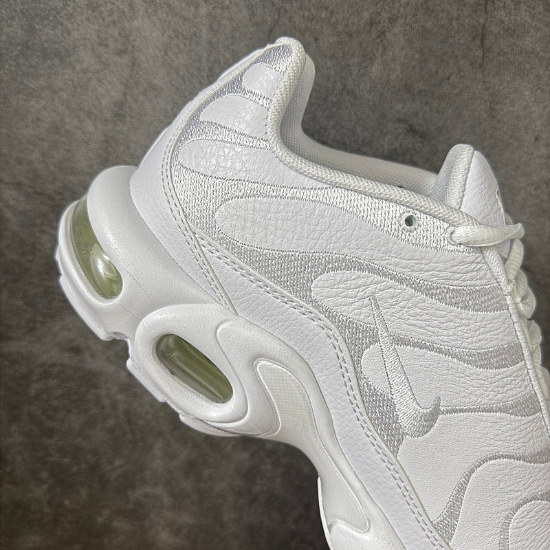 Nike Air Max Plus Premium - Triple White Leather
