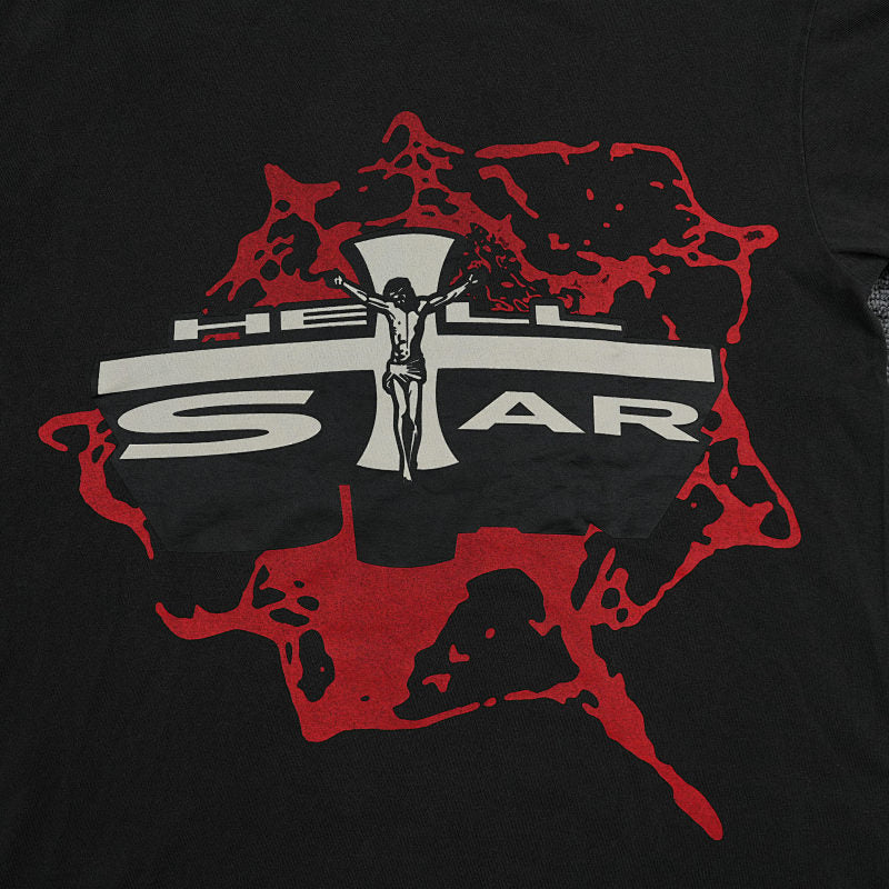 Hellstar Cross Jesus Tee