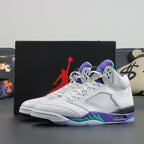 Nike Air Jordan 5 Retro - White/Grape