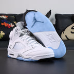 Nike Air Jordan 5 Retro - White/Silver