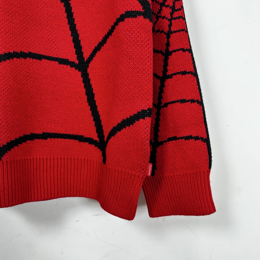 Supreme Vanson Spider Web Crewneck Sweater