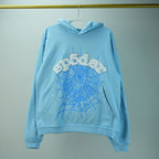 Sp5der Web Hoodie Sky Blue
