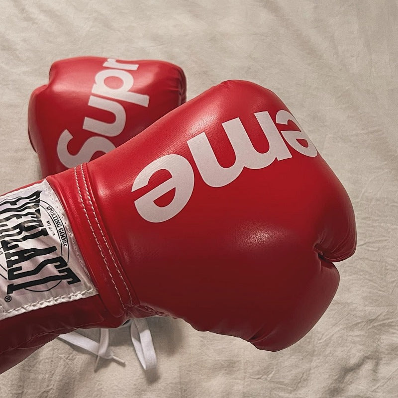 Premium Gloves - Red/White