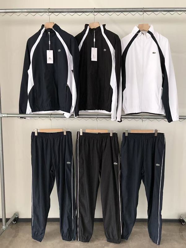 Lacoste Contrast-Panel Tracksuit Set