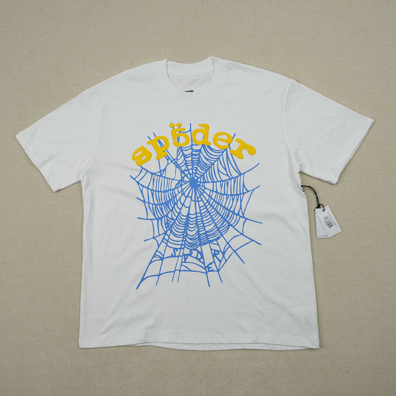Sp5Der Legacy Logo Heavyweight Tee White