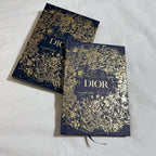 Dior Notebook - Navy/Gold